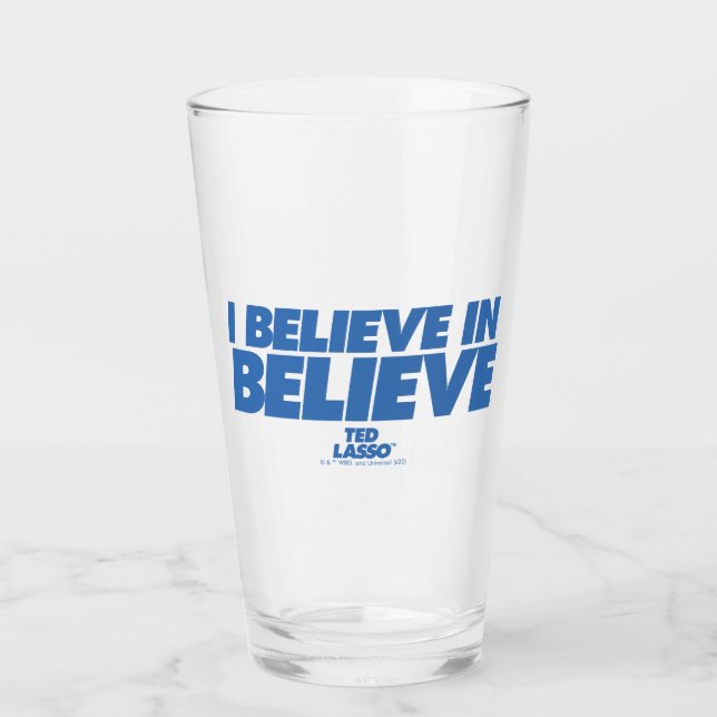 Copo De Pint Ted Lasso | I Believe in Believe (Frente)