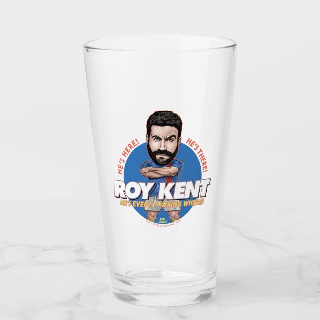 Copo De Pint Ted Lasso | Roy Kent Bobblehead (Frente)