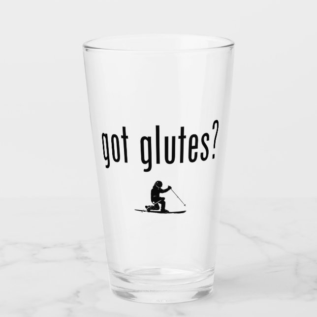 Copo De Pint Tem Glutes Telemark Skiing (Frente)