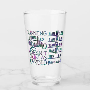 Copo De Pint Tempo de Água Cardio/Vidro de Medição