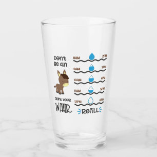 Copo De Pint Tempo/Vidro de Medição da Água do Donkey