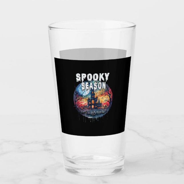 Copo De Pint Temporada Assustadora de Halloween (Frente)