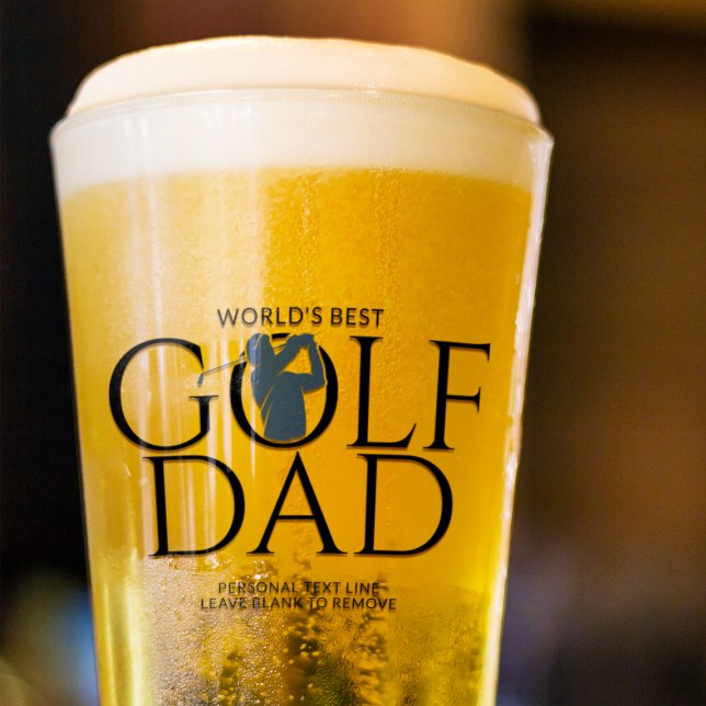 Copo De Pint Tendy Legal "O MELHOR PAI DE GOLFE DO MUNDO" Marin (Criador carregado)