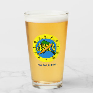 Copo De Pint Termômetro de Groan do Alaska
