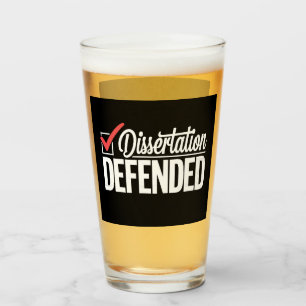Copo De Pint Tese Defendida Graduado PhD Graduação