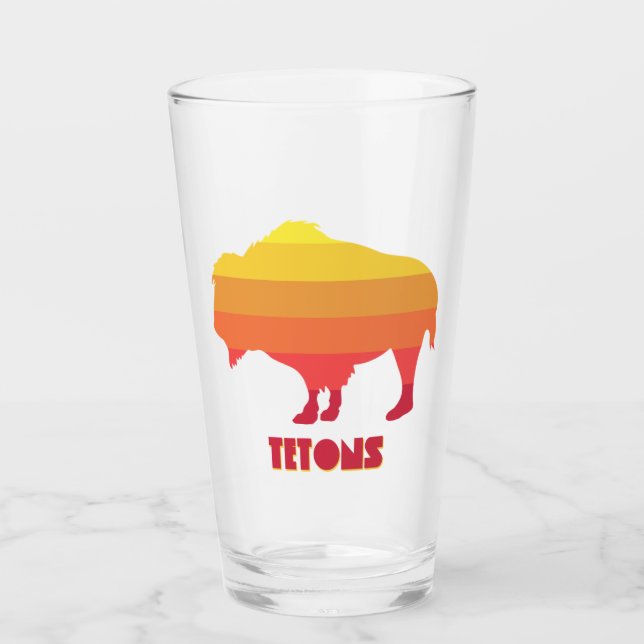 Copo De Pint Tetons Bison (Frente)