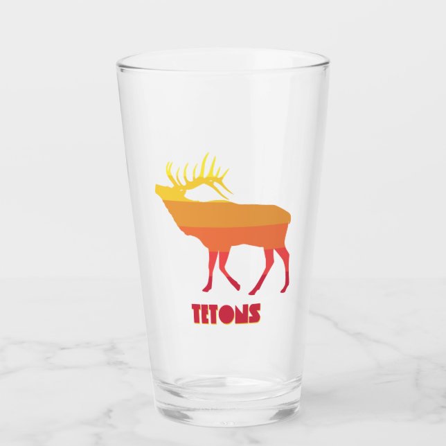 Copo De Pint Tetons Elk (Frente)