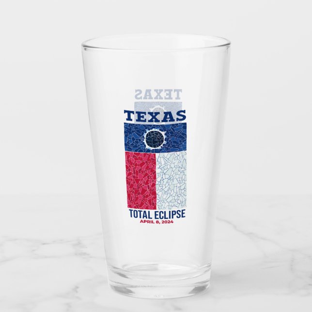 Copo De Pint Texas Total Eclipse Glass (Frente)