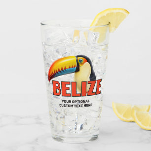 Copo De Pint Texto Personalizado BELIZE Toucan