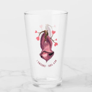 Copo De Pint Texto Personalizado - Engraçada Lama Romântica - S