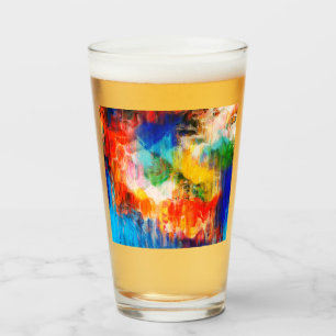 Copo De Pint Textura colorida