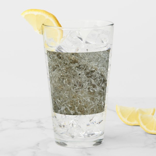 Copo De Pint Textura de Abstrato de gelo glacial (Gelo frontal)