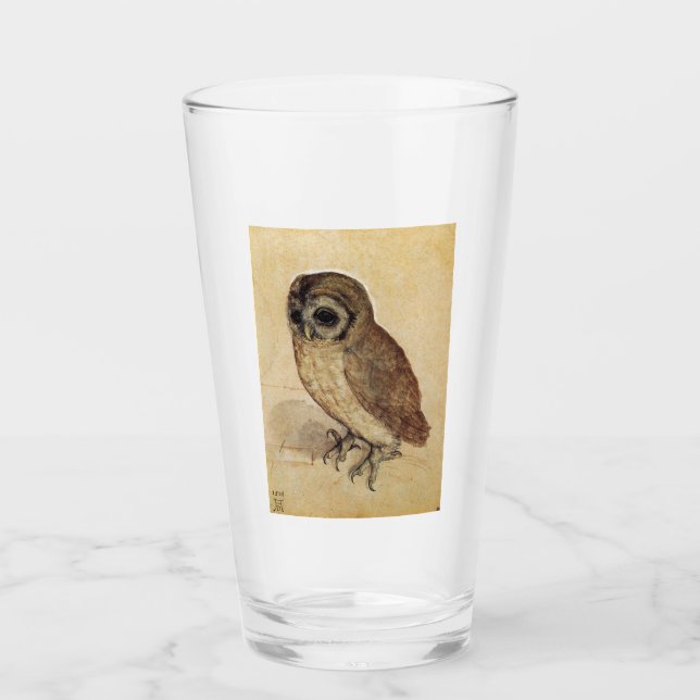 Copo De Pint The Little Owl (por Albrecht Durer) (Frente)