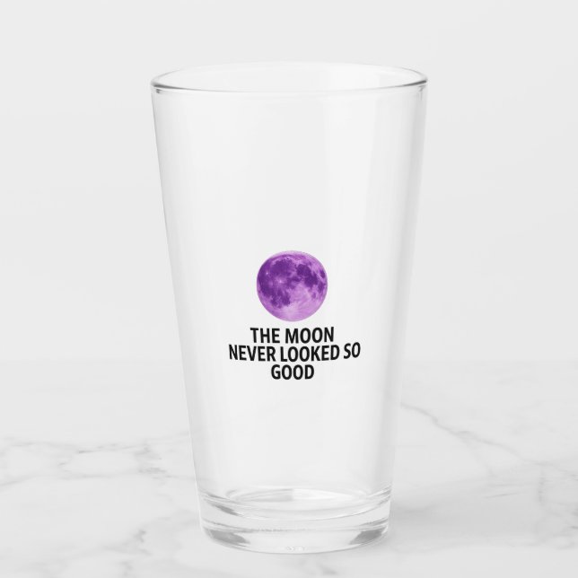 Copo De Pint The Moon Never Looked So Good T-Shirt (Frente)