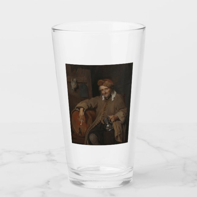 Copo De Pint The Old Drinker (por Gabriel Metsu) (Frente)