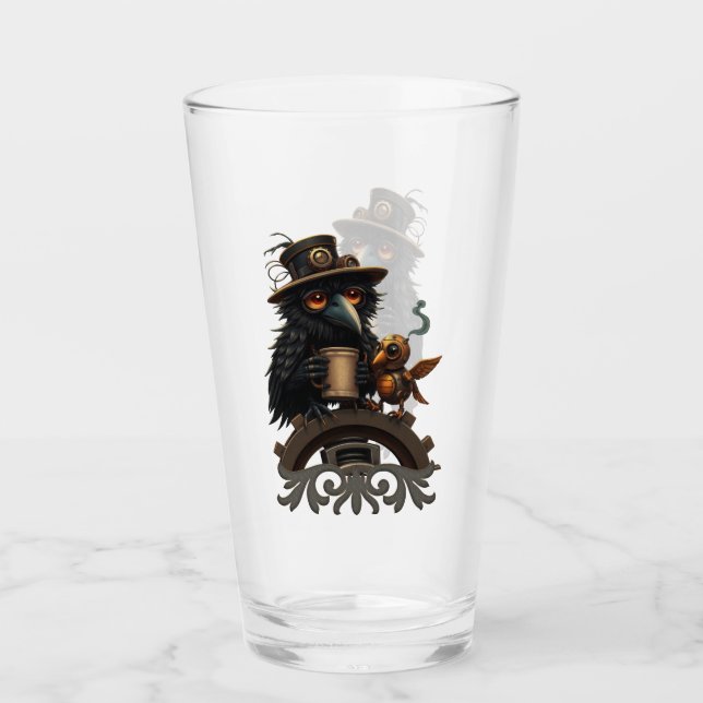 Copo De Pint The raven powered by Coffee (Frente)
