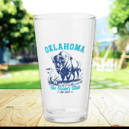 Copo De Pint The Sooner State Bison Art – Oklahoma Spuvenir