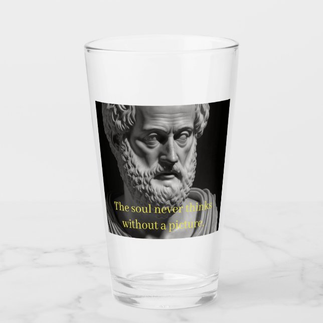 Copo De Pint The Soul never thinks without a picture (Frente)