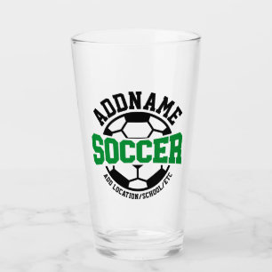 Copo De Pint Tie-Dye da Equipe do Jogador de Futebol do ADD Per