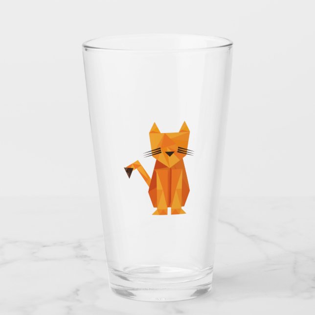 Copo De Pint Tiger Oragami (Frente)