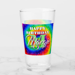 Copo De Pint Tinta de Álcool Rainbow Tie-Dye