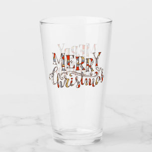 Copo De Pint Tipografia Feliz de Natal