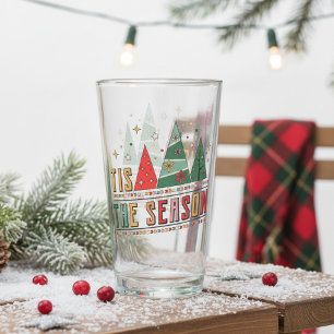 Copo De Pint Tis The Season Modern Christmas Typografia