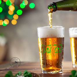 Copo De Pint Todos amam uma menina irlandesa