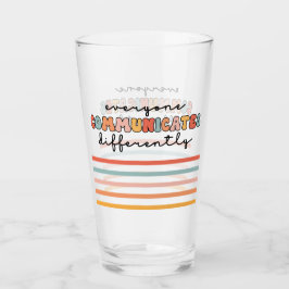 Copo De Pint Todos Coloridos Comunicam Diferentemente