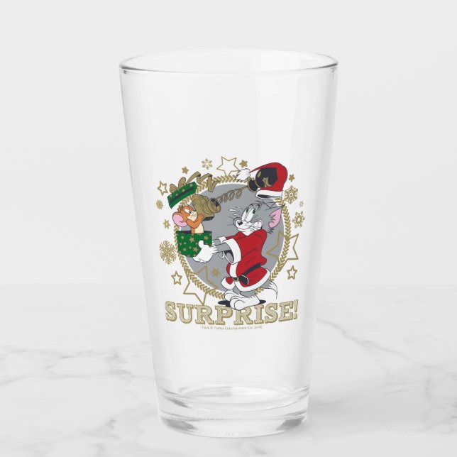 Copo De Pint Tom e Jerry Surprise Gift (Frente)