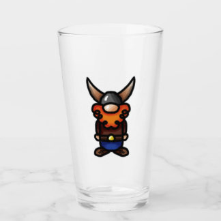 Copo De Pint Tomate com Vidro Visor de Barba Vermelha