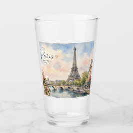 Copo De Pint Torre Eiffel Paris França rio Sena