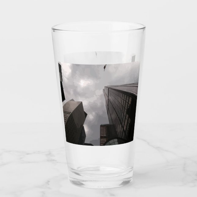 Copo De Pint Torre na cidade. (Frente)