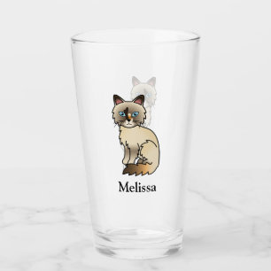 Copo De Pint Tortoisesinferno Birman / Ragdoll Gato e Nome