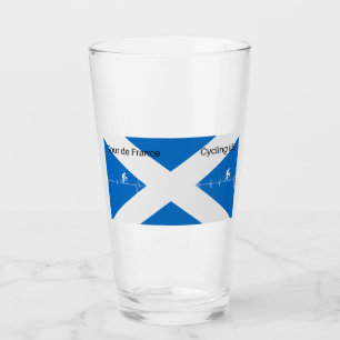 Copo De Pint Tour de France Scotland Glass