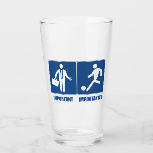 Copo De Pint Trabalho É Importante, Futebol É Importante