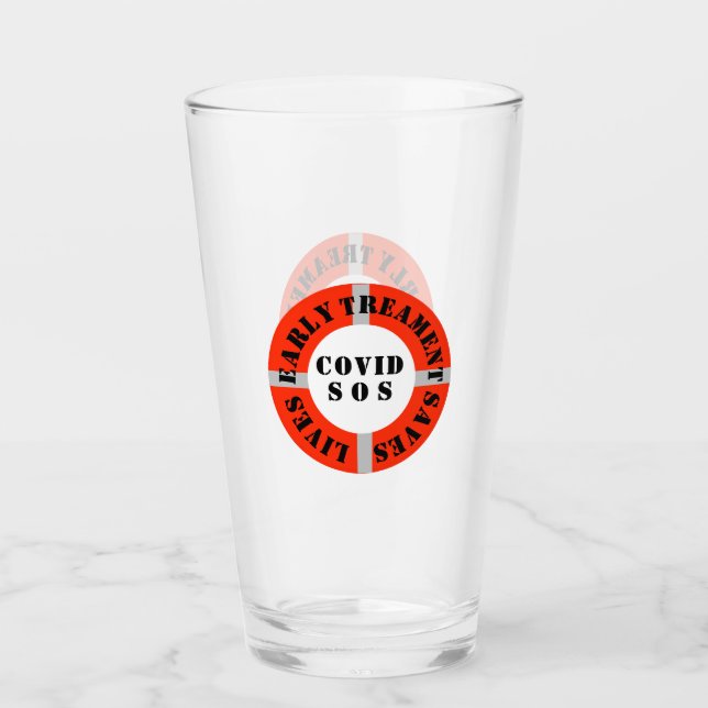 Copo De Pint Tratamento Antecipado Salva Vidas (Frente)