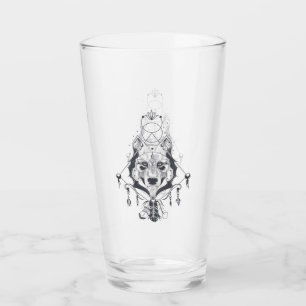 Copo De Pint Tribal Boho Wolf