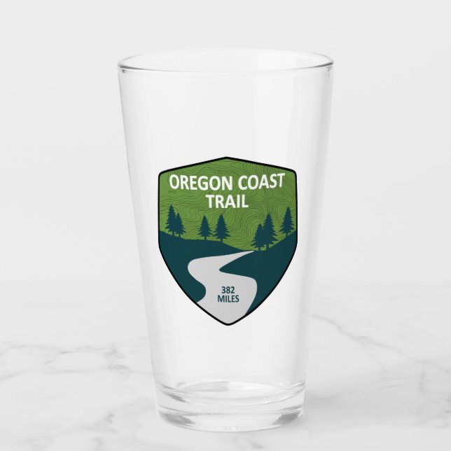Copo De Pint Trilha Costeira de Oregon (Frente)