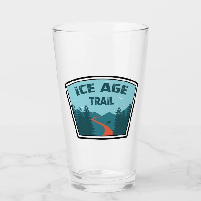 Copo De Pint Trilha da Idade do Gelo (Frente)