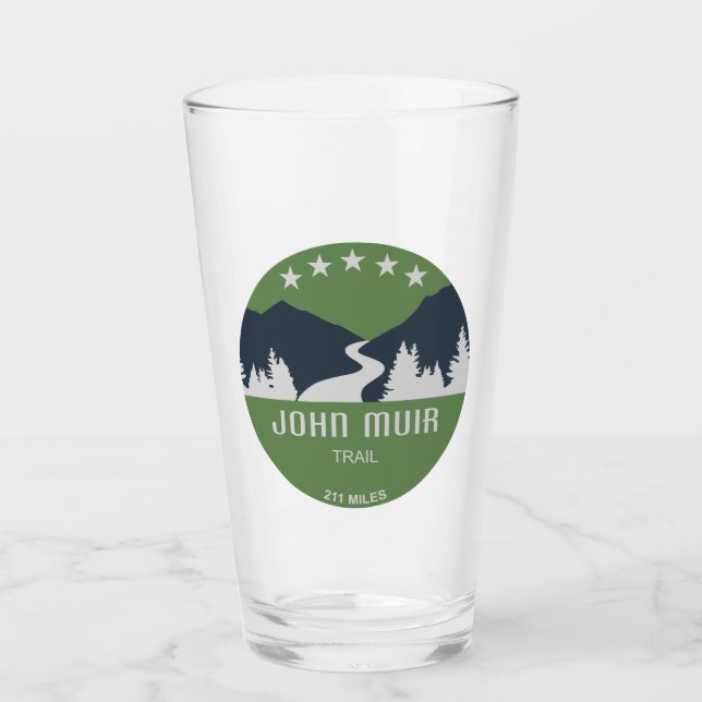 Copo De Pint Trilha de John Muir (Frente)