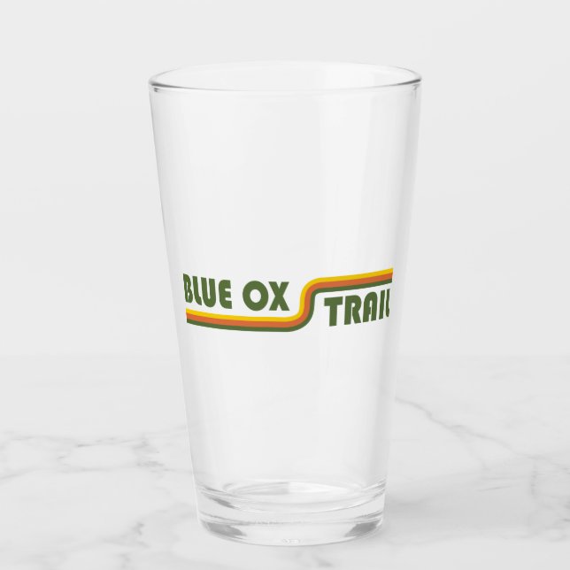 Copo De Pint Trilha de Ox Azul (Frente)
