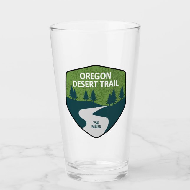 Copo De Pint Trilha do Deserto do Oregon (Frente)