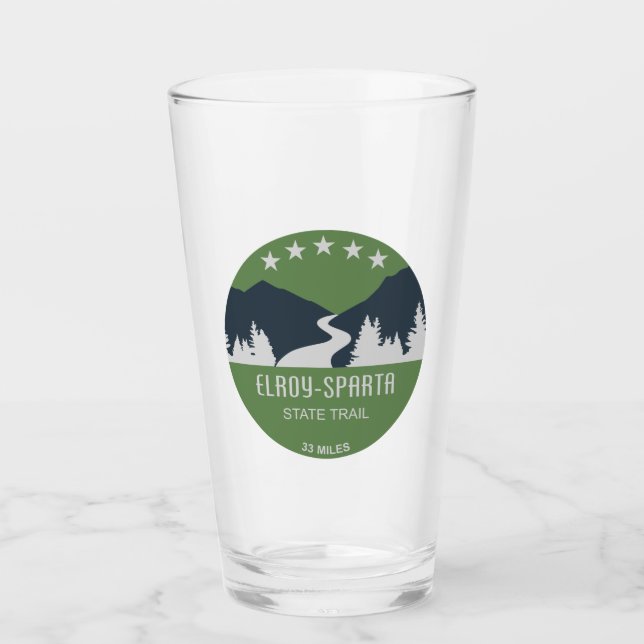 Copo De Pint Trilha do Estado Elroy-Sparta (Frente)