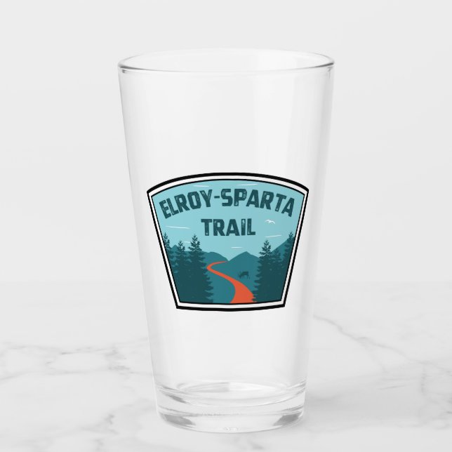 Copo De Pint Trilha do Estado Elroy-Sparta (Frente)