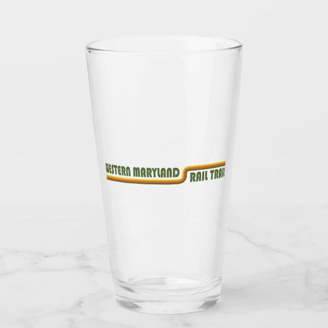 Copo De Pint Trilha do Western Maryland Rail (Frente)