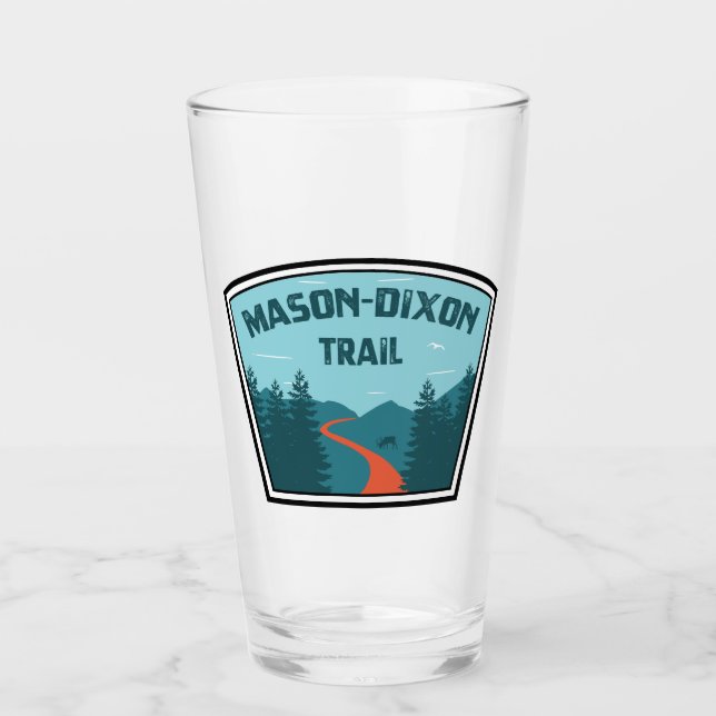 Copo De Pint Trilha Mason-Dixon (Frente)