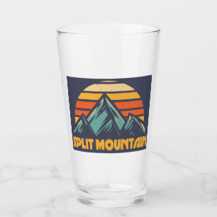 Copo De Pint Trilha Montanha da Califórnia Retro Turquoise