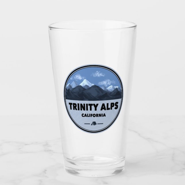 Copo De Pint Trinity Alps Camping na Califórnia (Frente)