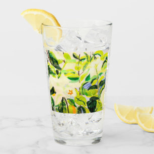 Copo De Pint Tropical Floral Tumbler